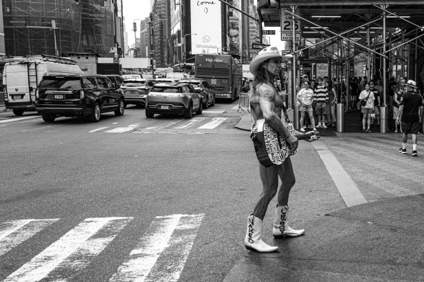 Naked Cowboy, New York, 2026