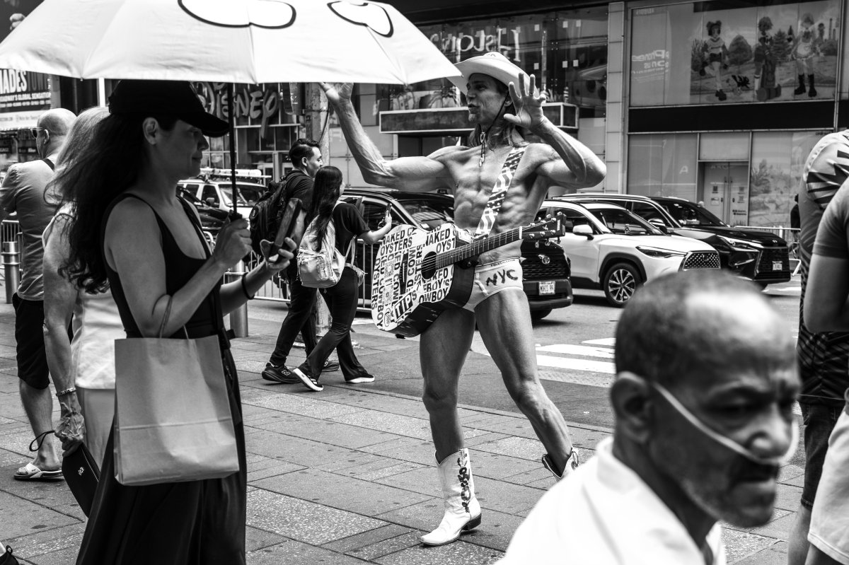 Naked Cowboy, New York, 2026