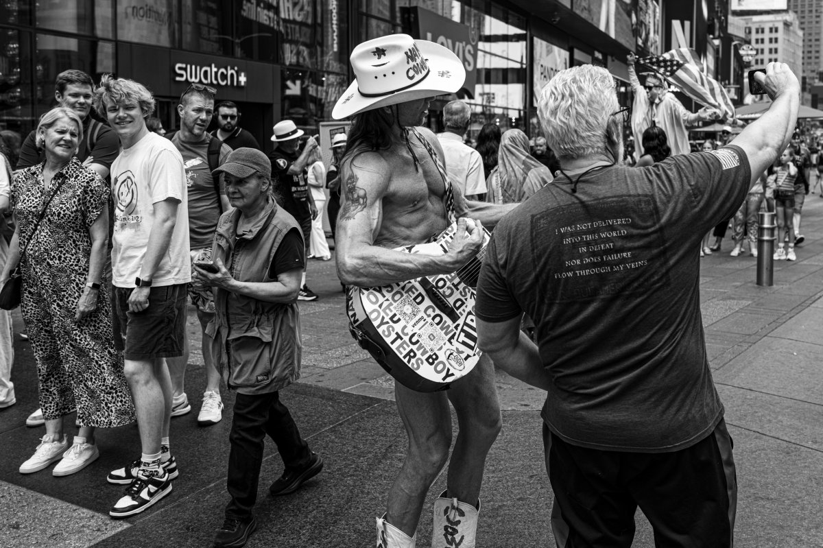 Naked Cowboy, New York, 2026