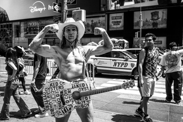 Naked Cowboy, New York, 2026